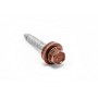 ГРАНД ЛАЙН Саморез 4,8х35 Pro с керамическим покрытием UltraZinc RAL 8004 451682 ГРАНД ЛАЙН Саморез 4,8х35 Pro с керамическим покрытием UltraZinc RAL 8004 451682