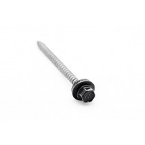 ГРАНД ЛАЙН Саморез 4,8х70 Pro с керамическим покрытием UltraZinc RAL 9005 437676