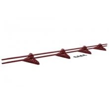 Снегозадержатель трубчатый Grand Line RAL 3011 3м