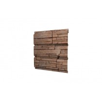 ГРАНД ЛАЙН Софит металлический без перфорации 0,45 Print Elite с пленкой Sand Stone TwinColor 234678