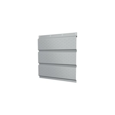 Софит металлический Grand Line полная перфорация 0,5 Satin с пленкой RAL 7004 сигнальный серый — 118679 Софит металлический Grand Line полная перфорация 0,5 Satin с пленкой RAL 7004 сигнальный серый — 118679