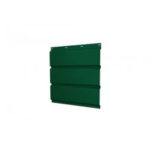 Софит металлический Grand Line полная перфорация 0,5 Satin Matt с пленкой RAL 6005 зеленый мох
