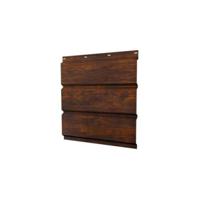 Софит металлический Grand Line центральная перфорация 0,45 Print Elite с пленкой Chestnut Wood — 426310 Софит металлический Grand Line центральная перфорация 0,45 Print Elite с пленкой Chestnut Wood — 426310