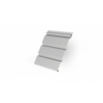 ГРАНД ЛАЙН Софит (Т3) Classic частично перфорированный белый (3,0м) 82617