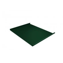 Фальц двойной стоячий Grand Line 0,45 Drap СТ с пленкой на замках RAL 6005 зеленый мох