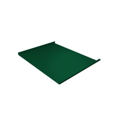 Фальц двойной стоячий Grand Line 0,45 Drap ТХ с пленкой на замках RAL 6005 зеленый мох — 480093 Фальц двойной стоячий Grand Line 0,45 Drap ТХ с пленкой на замках RAL 6005 зеленый мох — 480093