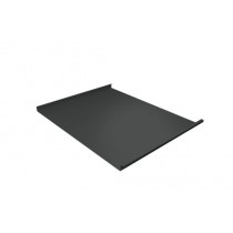 ГРАНД ЛАЙН Фальц двойной стоячий 0,5 Satin Matt TX с пленкой на замках RAL 7016 антрацитово-серый 552303