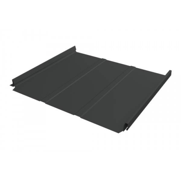 ГРАНД ЛАЙН Кликфальц Fin Line 0,5 Satin с пленкой на замках RAL 7016 антрацитово-серый 559920 ГРАНД ЛАЙН Кликфальц Fin Line 0,5 Satin с пленкой на замках RAL 7016 антрацитово-серый 559920