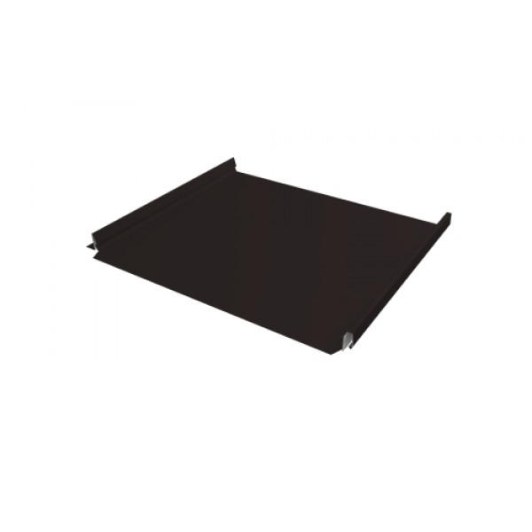 ГРАНД ЛАЙН Кликфальц Fin Line 0,5 Satin Matt TX с пленкой на замках RAL 9005 черный 562701