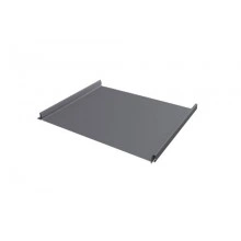 Кликфальц Grand Line Fin 0,5 Satin с пленкой на замках RAL 7004 сигнальный серый