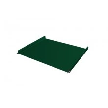 Кликфальц Grand Line Fin 0,45 PE с пленкой на замках RAL 6005 зеленый мох