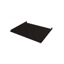 Кликфальц Grand Line Fin 0,5 Velur X с пленкой на замках RAL 9005 черный