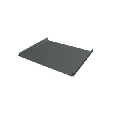 Кликфальц Grand Line Fin 0,45 PE с пленкой на замках RAL 7005 мышино-серый — 563114 Кликфальц Grand Line Fin 0,45 PE с пленкой на замках RAL 7005 мышино-серый — 563114