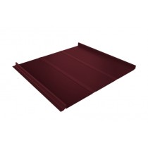 ГРАНД ЛАЙН Кликфальц Line 0,5 Satin Matt с пленкой на замках RAL 3005 красное вино 417989