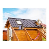 ГРАНД ЛАЙН Кликфальц mini 0,5 Satin с пленкой на замках RAL 6005 зеленый мох 485875