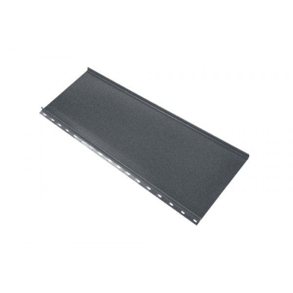 ГРАНД ЛАЙН Кликфальц Мини 0,5 GreenCoat Pural БТ матовый с пленкой на замках RR 23 темно-серый (RAL 7024 мокрый асфальт) 558848