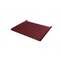 ГРАНД ЛАЙН Кликфальц Fin 0,5 PurLite Matt с пленкой на замках RAL 3005 красное вино 456963