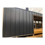 ГРАНД ЛАЙН Кликфальц Pro Gofr 0,5 Satin с пленкой на замках RAL 7024 мокрый асфальт 483686 ГРАНД ЛАЙН Кликфальц Pro Gofr 0,5 Satin с пленкой на замках RAL 7024 мокрый асфальт 483686