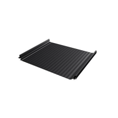 Кликфальц Про Гофр Grand Line 0,45 Drap с пленкой на замках RAL 9005 черный — 484393 Кликфальц Про Гофр Grand Line 0,45 Drap с пленкой на замках RAL 9005 черный — 484393