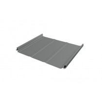 ГРАНД ЛАЙН Кликфальц Pro Line 0,5 GreenCoat Pural BT, matt с пленкой на замках RR 22 серый (RAL 7000 серая белка) 417965