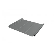 Кликфальц Grand Line Pro Line 0,5 GreenCoat Pural BT, matt с пленкой на замках RR 22 серый (RAL 7000 серая белка)