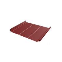 ГРАНД ЛАЙН Кликфальц Pro Line 0,5 Satin с пленкой на замках RAL 3011 коричнево-красный 482903