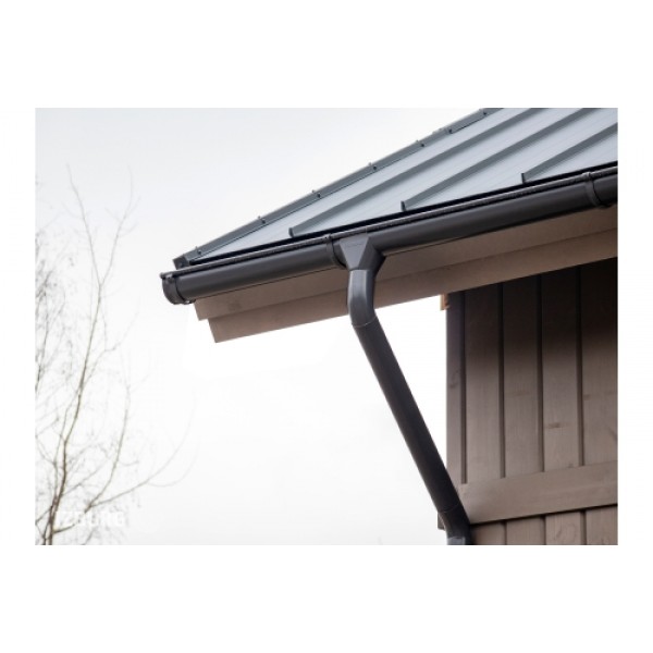 ГРАНД ЛАЙН Кликфальц Pro Line 0,5 Rooftop Бархат с пленкой на замках RAL 7024 мокрый асфальт 482946