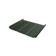 Кликфальц Grand Line Pro Line 0,5 GreenCoat Pural BT с пленкой на замках RR 11 темно-зеленый (RAL 6020 хромовая зелень)