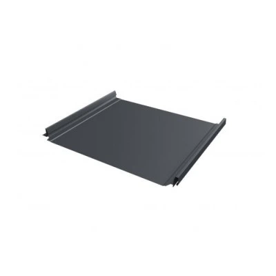 Кликфальц Про Grand Line 0,5 PurLite матовый с пленкой на замках RAL 7024 мокрый асфальт — 258583 Кликфальц Про Grand Line 0,5 PurLite матовый с пленкой на замках RAL 7024 мокрый асфальт — 258583