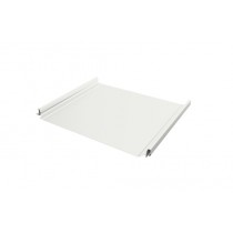 ГРАНД ЛАЙН Кликфальц Pro 0,45 Drap с пленкой на замках RAL 9003 сигнальный белый 404647