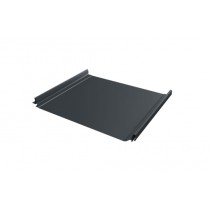 ГРАНД ЛАЙН Кликфальц Pro 0,45 Drap с пленкой на замках RAL 7016 антрацитово-серый 485811