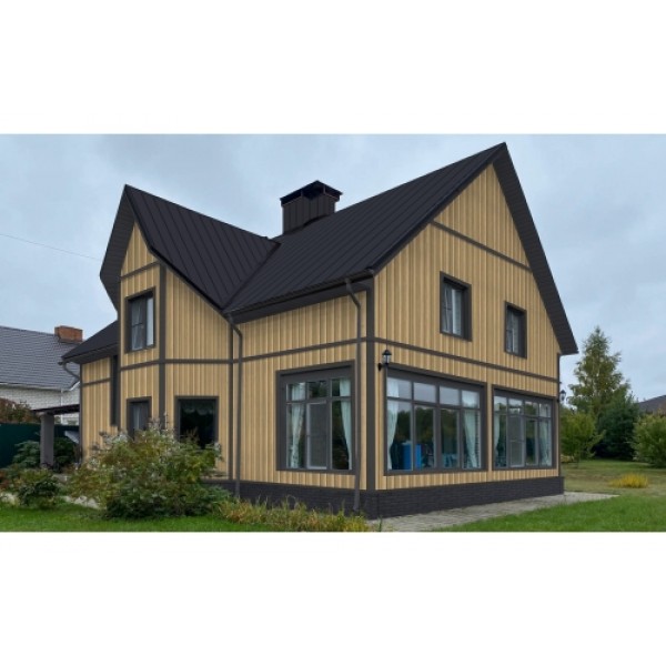 ГРАНД ЛАЙН Кликфальц 0,5 Satin Matt с пленкой на замках RAL 7024 мокрый асфальт 242667