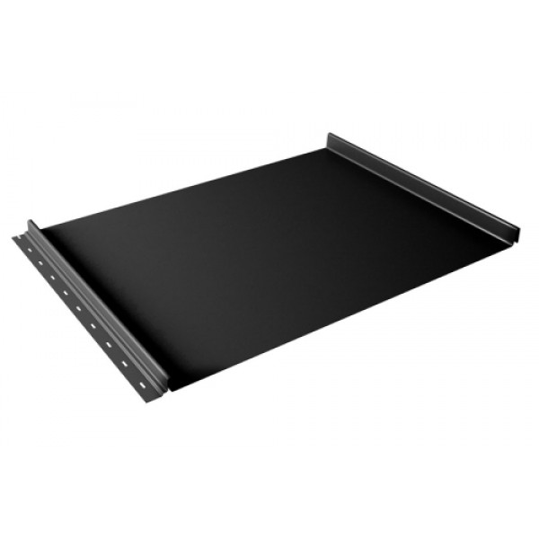 ГРАНД ЛАЙН Кликфальц 0,5 Satin с пленкой на замках RAL 9005 черный 366025 ГРАНД ЛАЙН Кликфальц 0,5 Satin с пленкой на замках RAL 9005 черный 366025