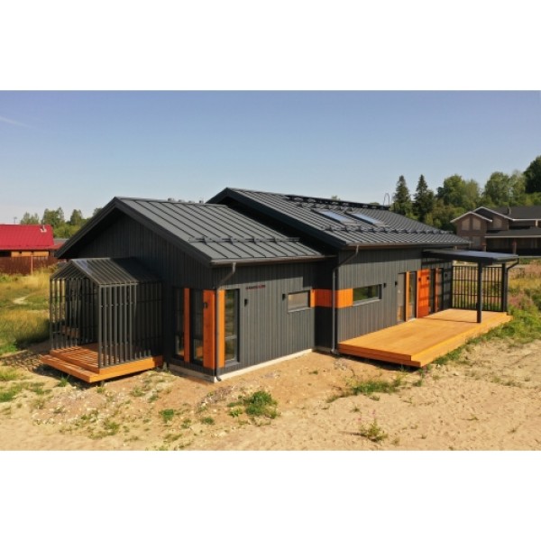 ГРАНД ЛАЙН Кликфальц 0,5 Satin Matt с пленкой на замках RAL 7016 антрацитово-серый 498639 ГРАНД ЛАЙН Кликфальц 0,5 Satin Matt с пленкой на замках RAL 7016 антрацитово-серый 498639