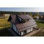 ГРАНД ЛАЙН Кликфальц 0,5 Rooftop Бархат с пленкой на замках RAL 8017 шоколад 498647