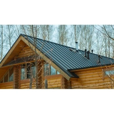 Кликфальц Grand Line 0,5 PurLite Matt с пленкой на замках RAL 6005 зеленый мох — 501056 Кликфальц Grand Line 0,5 PurLite Matt с пленкой на замках RAL 6005 зеленый мох — 501056