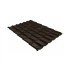 Профиль Grand Line волновой Классик (Classic) 0,5 GreenCoat Pural BT, matt RR 32 темно-коричневый (RAL 8019 серо-коричневый)_old — 149752 Профиль Grand Line волновой Классик (Classic) 0,5 GreenCoat Pural BT, matt RR 32 темно-коричневый (RAL 8019 серо-коричневый)_old — 149752
