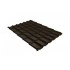 Профиль Grand Line волновой Классик (Classic) 0,5 GreenCoat Pural BT RR 32 темно-коричневый (RAL 8019 серо-коричневый)_old — 150232 Профиль Grand Line волновой Классик (Classic) 0,5 GreenCoat Pural BT RR 32 темно-коричневый (RAL 8019 серо-коричневый)_old — 150232