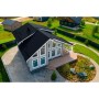 ГРАНД ЛАЙН Металлочерепица классик 0,5 Satin Matt RAL 7024 мокрый асфальт 243457 ГРАНД ЛАЙН Металлочерепица классик 0,5 Satin Matt RAL 7024 мокрый асфальт 243457