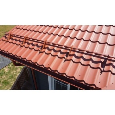 Металлочерепица Grand Line классик 0,5 Satin Matt RAL 8004 терракота — 246254 Металлочерепица Grand Line классик 0,5 Satin Matt RAL 8004 терракота — 246254