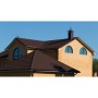 ГРАНД ЛАЙН Металлочерепица классик 0,5 PurLite Matt RAL 8017 шоколад 255040