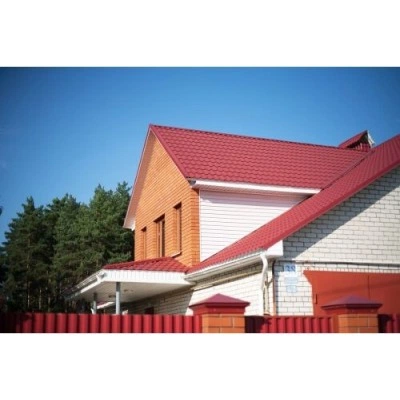 Профиль Grand Line волновой классик 0,45 PE RAL 3011 коричнево-красный — 28819 Профиль Grand Line волновой классик 0,45 PE RAL 3011 коричнево-красный — 28819