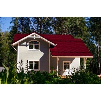 Профиль Grand Line волновой классик 0,45 PE RAL 3003 рубиново-красный — 28887 Профиль Grand Line волновой классик 0,45 PE RAL 3003 рубиново-красный — 28887