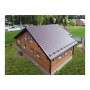 ГРАНД ЛАЙН Металлочерепица классик 0,5 Satin RAL 8017 шоколад 53925 ГРАНД ЛАЙН Металлочерепица классик 0,5 Satin RAL 8017 шоколад 53925
