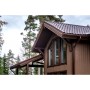 ГРАНД ЛАЙН Металлочерепица классик 0,5 Satin RAL 8017 шоколад 53925 ГРАНД ЛАЙН Металлочерепица классик 0,5 Satin RAL 8017 шоколад 53925