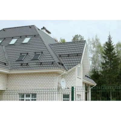 Металлочерепица Grand Line классик 0,5 Satin RAL 7004 сигнальный серый — 53926 Металлочерепица Grand Line классик 0,5 Satin RAL 7004 сигнальный серый — 53926