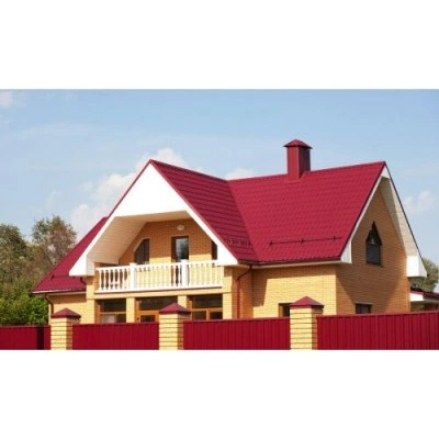 Металлочерепица Grand Line классик 0,5 Satin RAL 3005 красное вино — 54113 Металлочерепица Grand Line классик 0,5 Satin RAL 3005 красное вино — 54113