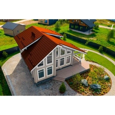 Профиль Grand Line волновой классик 0,45 PE RAL 2004 оранжевый — 64660 Профиль Grand Line волновой классик 0,45 PE RAL 2004 оранжевый — 64660