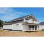 ГРАНД ЛАЙН Металлочерепица классик 0,5 Satin RAL 7024 мокрый асфальт 74146