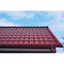 ГРАНД ЛАЙН Металлочерепица Камея (Kamea) v01 0,5 Satin RAL 3005 красное вино 110559
